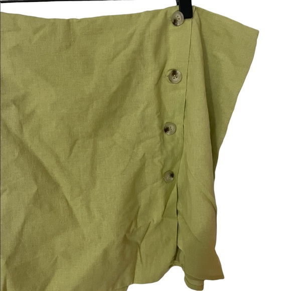 NWT Anthropologie linen blend skort - Picture 4 of 6